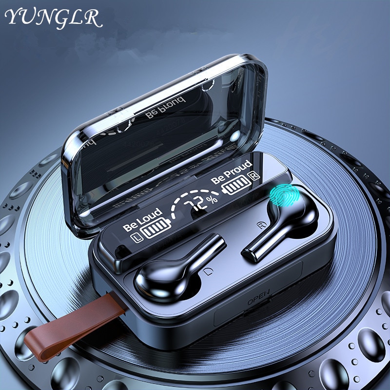 bluetooth earphone Touch Control bluetooth earphones IPX7 Waterproof wireless earphones Touch Control for sports /game tws