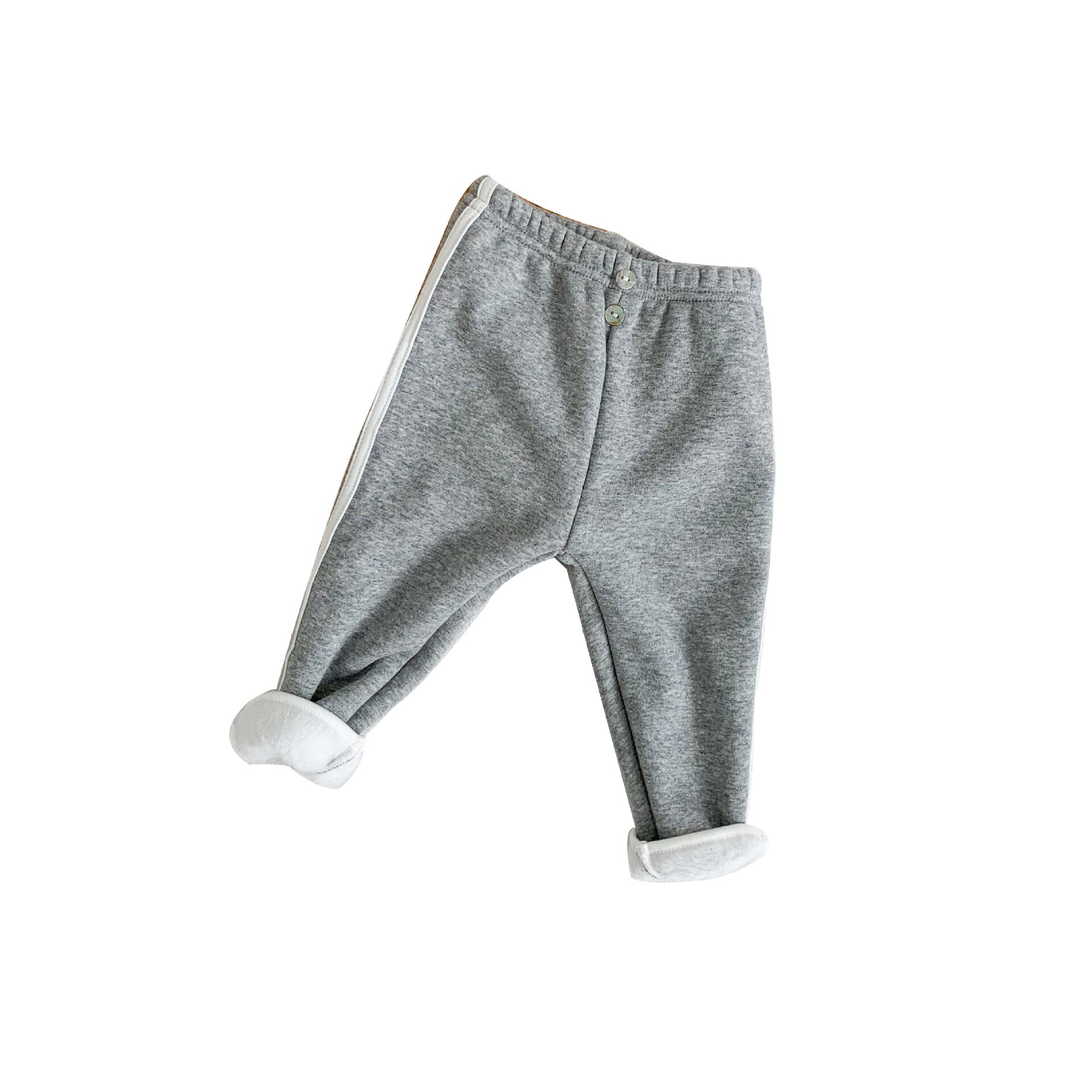 Winter Thicken Kinderen Harembroek Voor Baby Jongens Broek Kinderen Casual Broek Effen Kleuren Baby Meisjes Warm Leggings