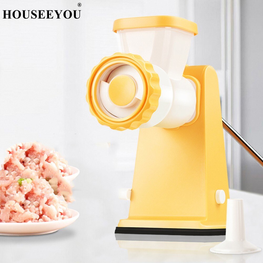 Multi Functional Home Manual Meat Grinder for Mincing Meat Vegetable Spice Hand-cranked Meat Mincer Sausage