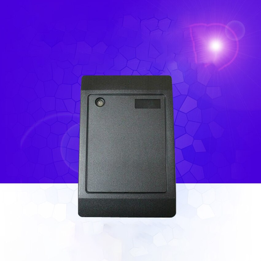 RFID Card Reader Without Keypad WG26/34 Access Control RFID Reader Waterproof Door Access Card Reader With LED Indicator