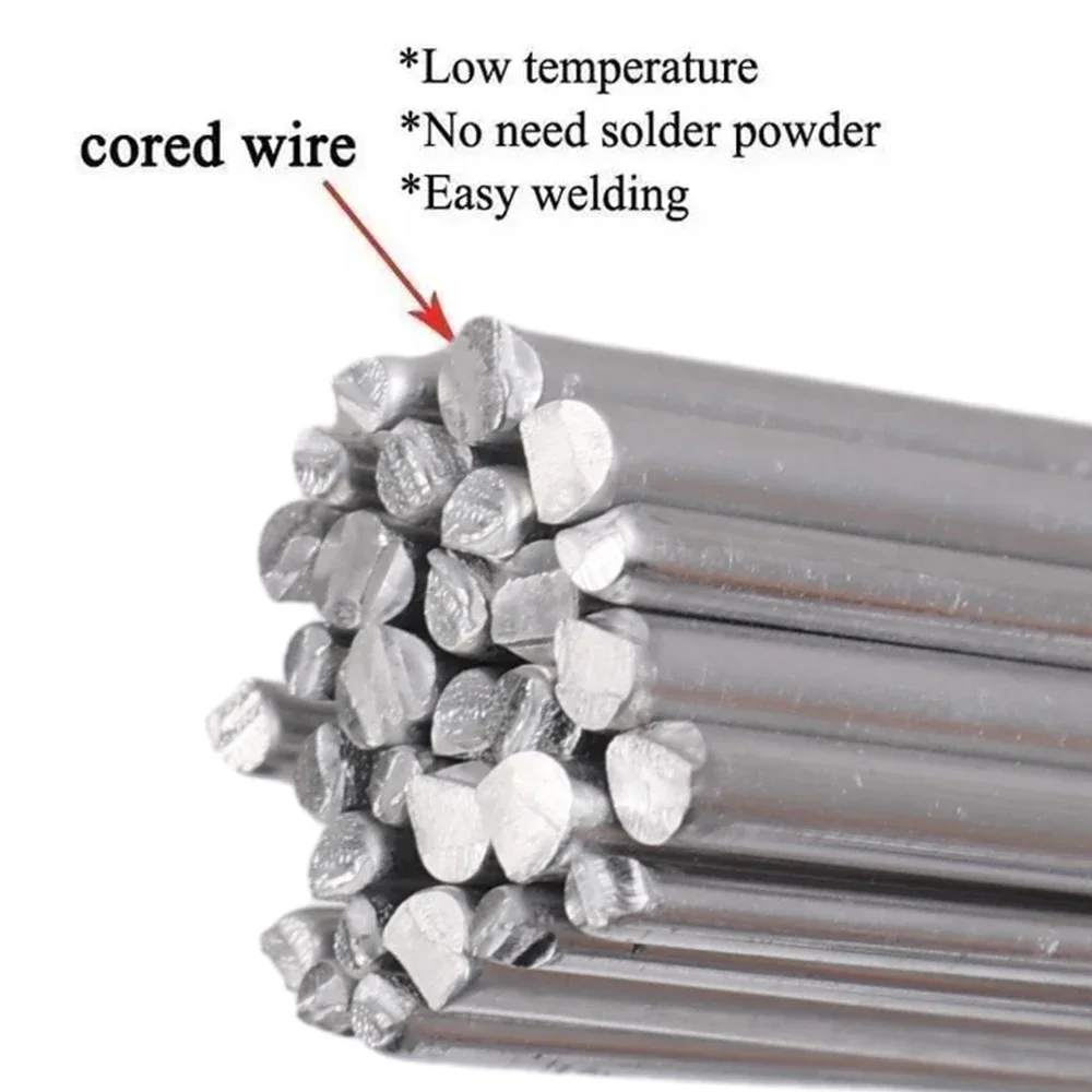 60/10Stck Kupfer Aluminium Schweißen Stangen Universal- Niedrigen Temperatur Schweißen Fülldraht Mehrzweck Reparatur Stangen Für Schweißen legierung