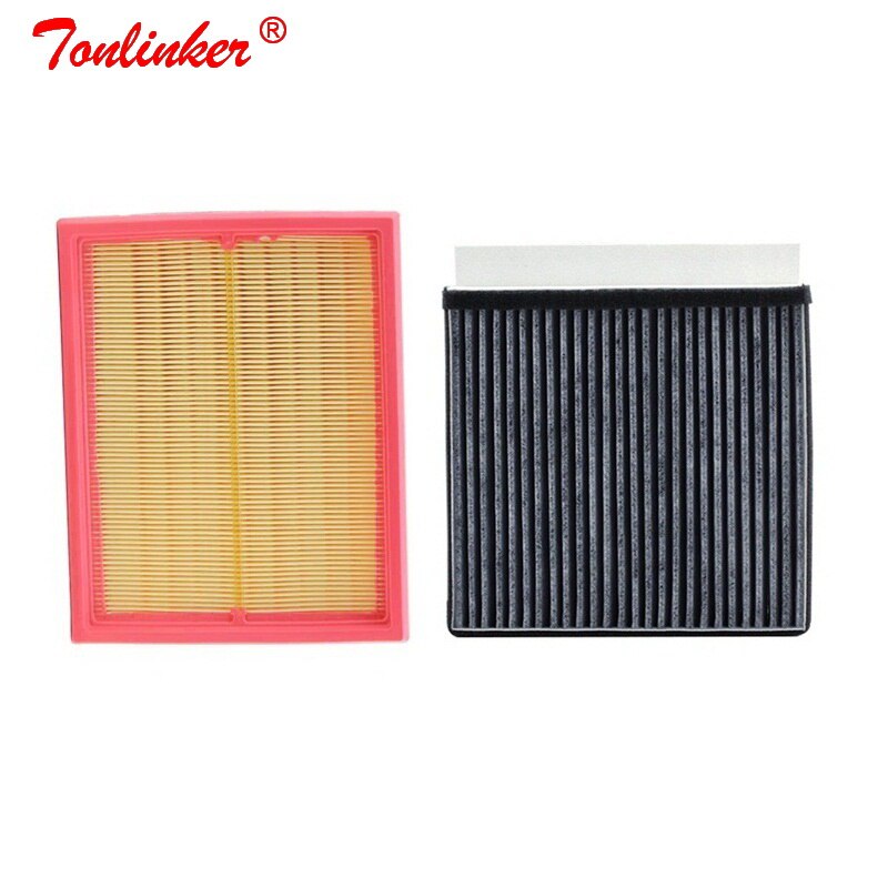 Air Filter + Cabin Filter 2Pcs for MG ZS 1.0T Engine Code 10E4E Model Car Filter Set OEM 10355807 10365455: 2 Pcs Filter Set