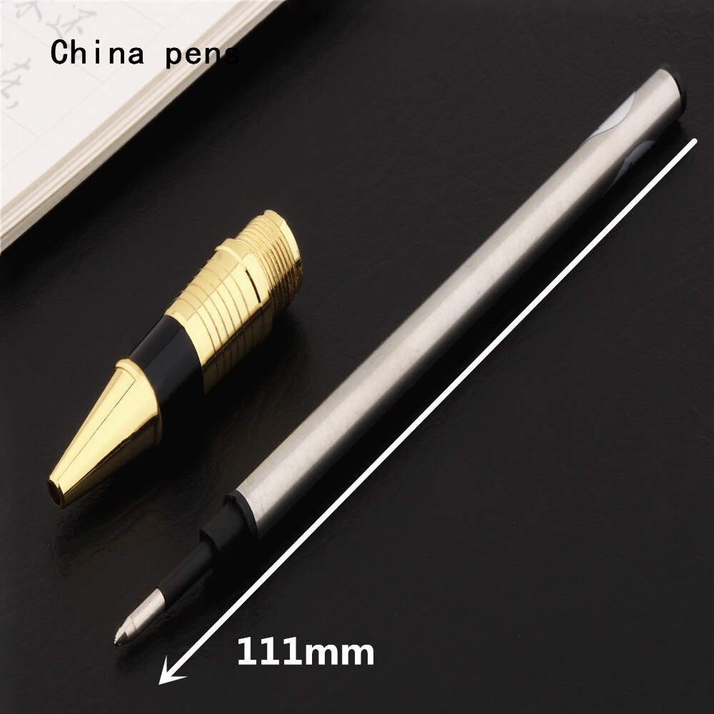 Luxury ink pen 530 Golden carving Mahogany Business office School student office Supplies Rollerball Pen