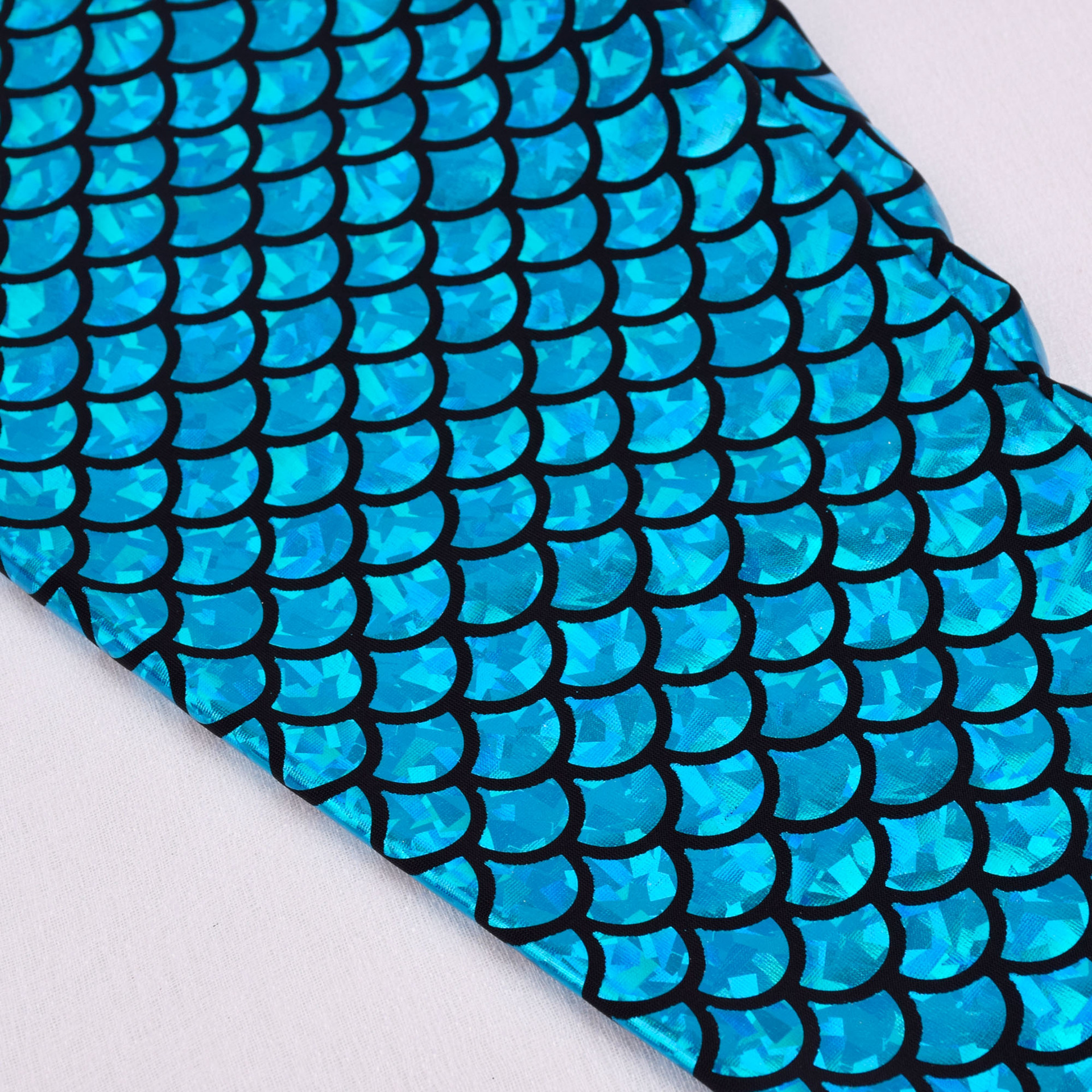 Mallas elásticas suaves para niña, pantalones ajustados de sirena, ropa de verano