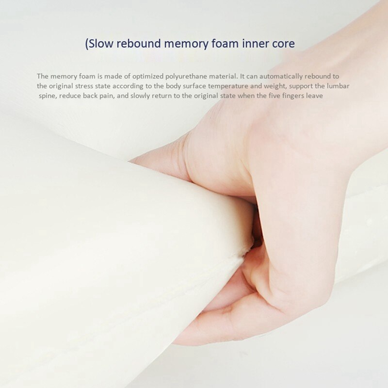 BG02 Magnetic Therapy Hump∪ Pillow Magnetic Therapy Cloth Fabric 3 Seconds Slow Rebound 360° Care for the Cervical Spine