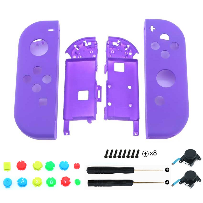 JCD For Nitend switch JoyCon Controller Plastic Housing Shell Case for NS NX Joy Con Cover Repair Parts: II