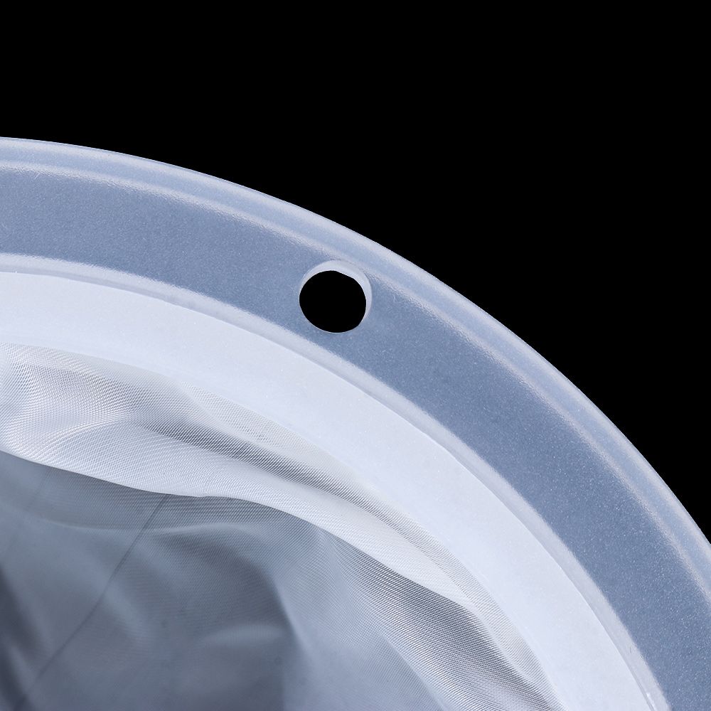 13/15CM Edelstahl Trichter 100-450 Mesh Nylon Filter Obst Milch Traditionellen Chinesischen Medizin Öl Weiß wein Gekocht Wasser