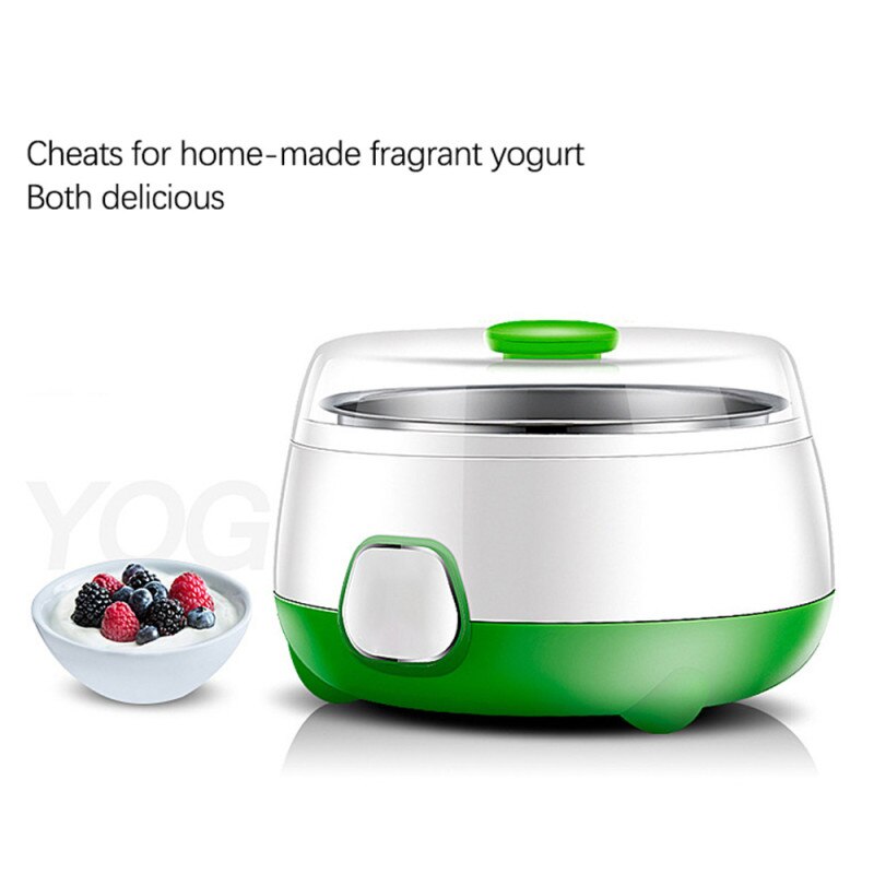 Electric Yogurt Maker Multifunction DIY Fermenter Automatic Rice Wine Fruit Enzyme Machine 1L Yoghurt Glass Liner Kithchen Tool
