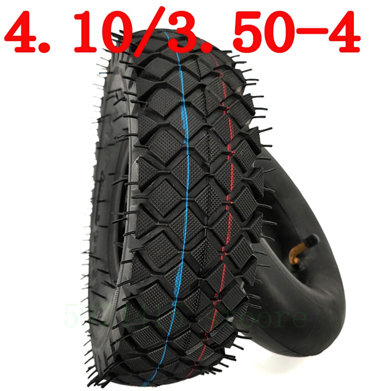 4.10/3.50-4 Inch Pneumatic Tire Inner Tube and 0uter Tube Tire For Electric Scooter