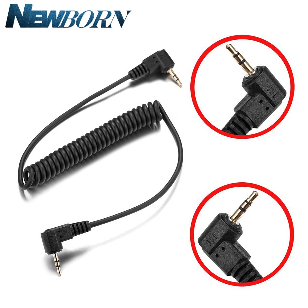 LS-2.5/C1 Ontspanknop Cord Kabel Voor Yongnuo RF-603 RW-221 RF-603 MC-36R JY-120 Voor Canon 60D 600D 550D 500D 450D 400D 350D