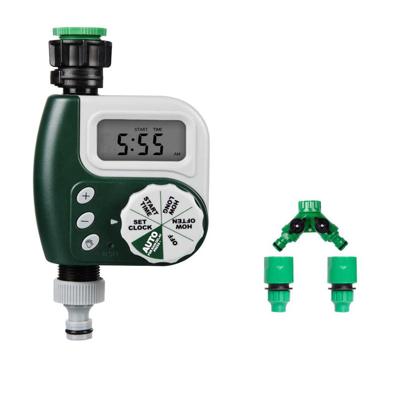 Garden Automatic Irrigation System, Drip Irrigation Kit, Irrigation Timer, Atomization Cooling Kit, For Garden, Courtyard: Y Timer