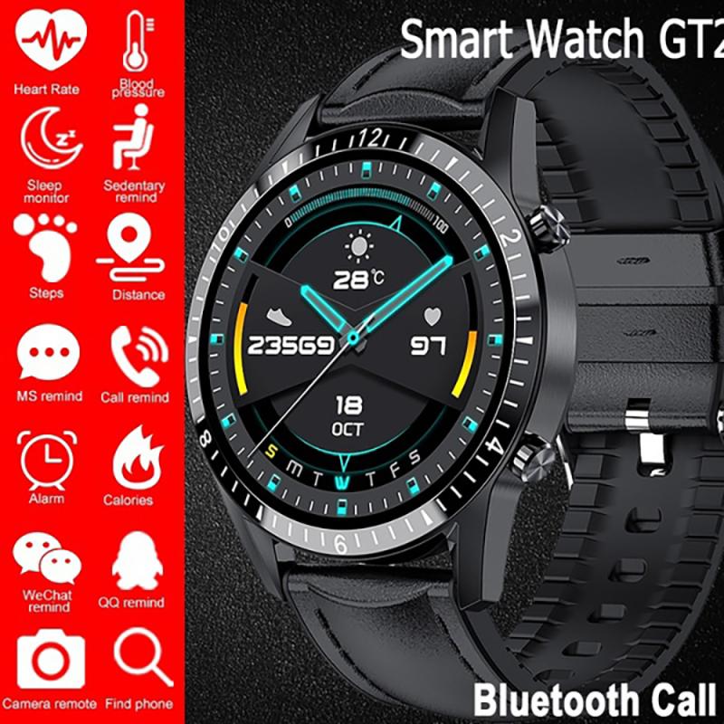 Smartwatch for Men & Women - Bluetooth Smart Band with Heart Rate & Blood Pressure Monitor - Sport Waterproof Watch
