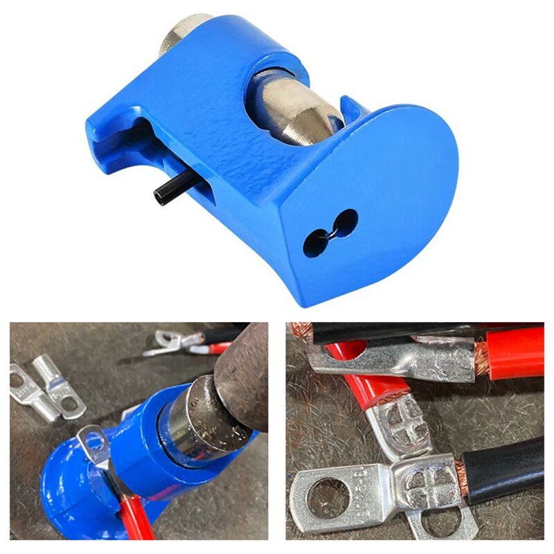 Cable Hammer Crimper Wire Terminal Welding Lug Crimping Tool Riveting Pliers Suitable for Wire Sizes from 16 Gauge to 4/0 HX6C