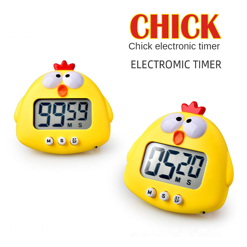 Alarm Clock Timer Kitchen Accesories Cooking Stopwatch Chronometer Digital Timer Kids Cartoon