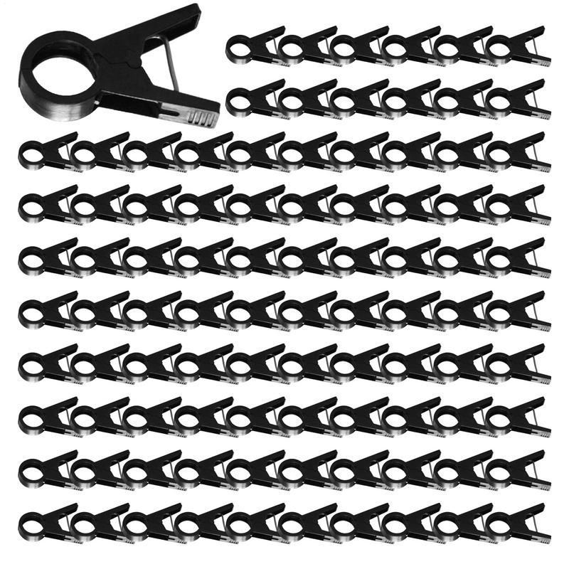 Clips para plantas trepadoras, 100 piezas, soporte para tallo de planta, Clips para orquídeas, suministros de jardinería, Clip para plantas trepadoras, reutilizable