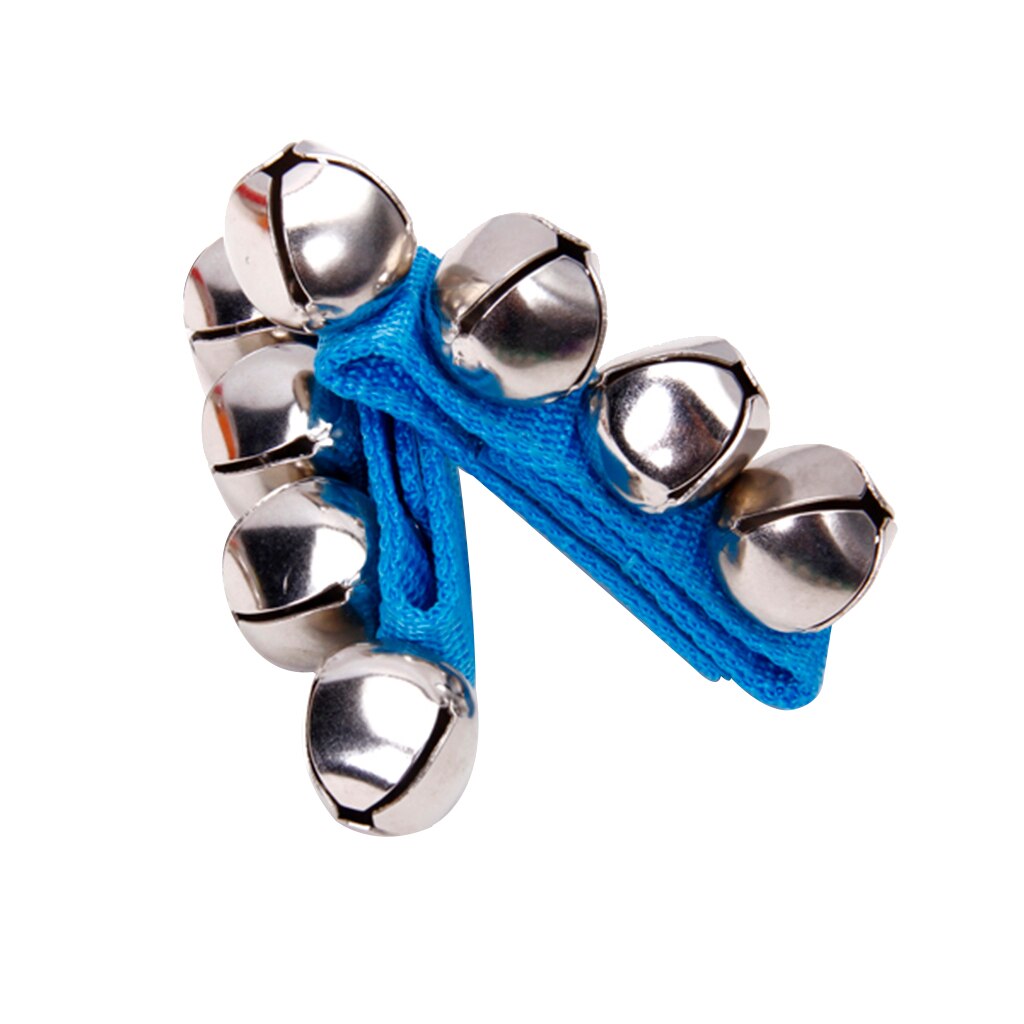 Paar Pols Enkel Bells Jingle Bell Band Armband Kids Vroege Muziek Onderwijs