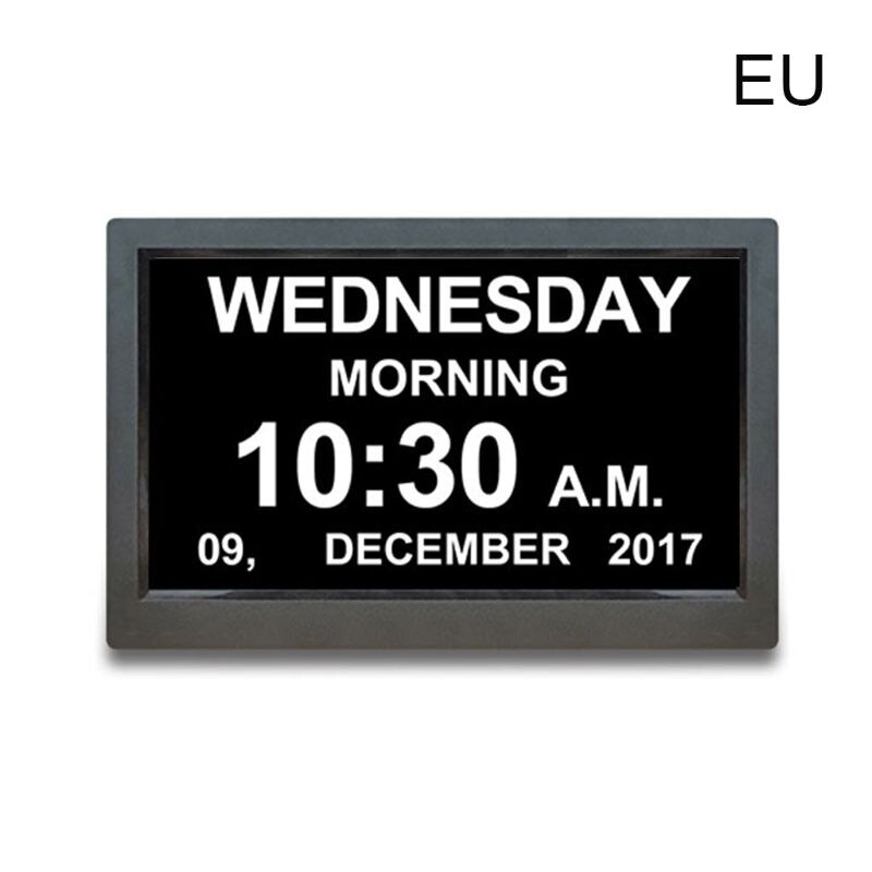 10.1 Inch 1024x600 RGB Digital Clock Calendar with Date Reminder: BK-EU