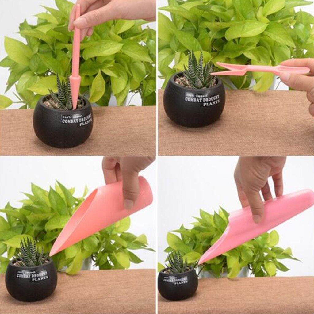 1 Set Mini Garden Transplanting Kits Gardening Hand Tools for Succulent Bonsai