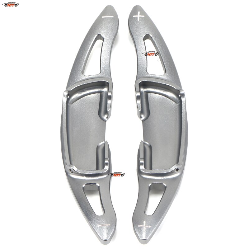 Auto Styling Fit Voor Mazda MX-5 CX-4 Aluminium Shifter Paddle Extened Shifter Accessoire 2 Stks/set: Grijs