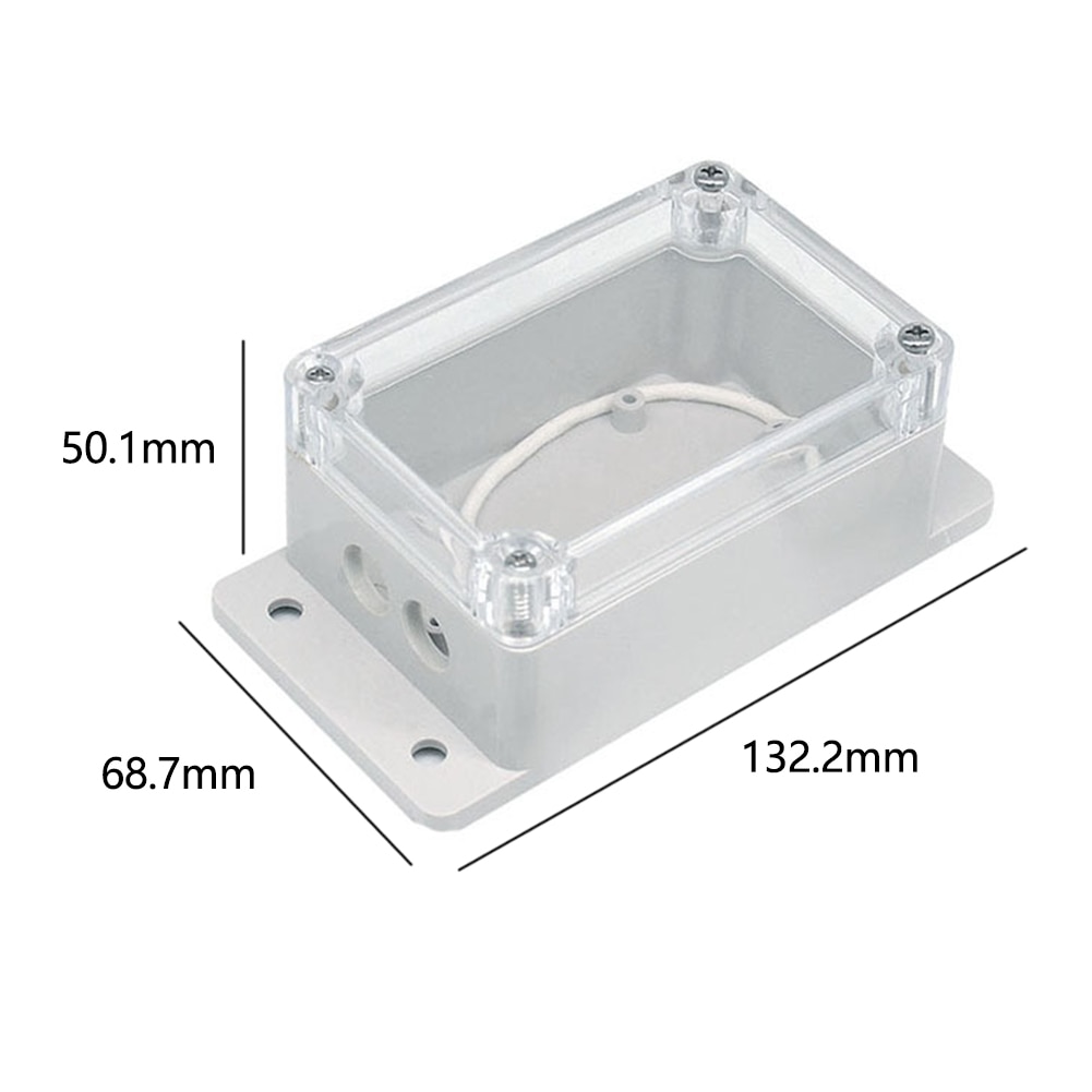 For Lights Cable IP66 Waterproof Case Accessories Practical Outdoor Tool Dustproof Wireless Switch Smart Home Junction Box