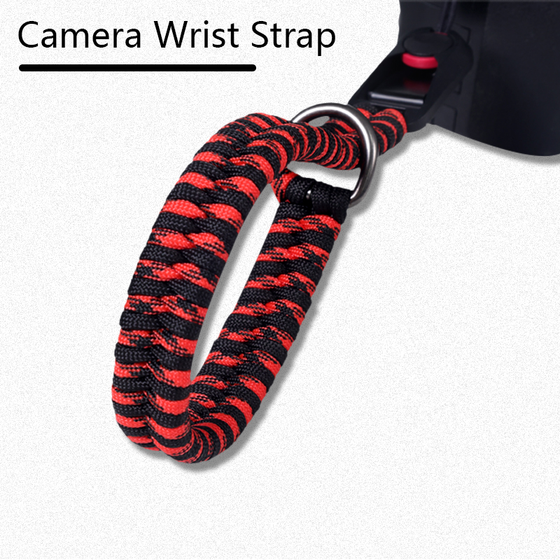 Hand braided camera Wrist strap Adjustable Quick release shoulder strap Nikon Fuji SONY Canon Olympus Pine Lower wrist strap