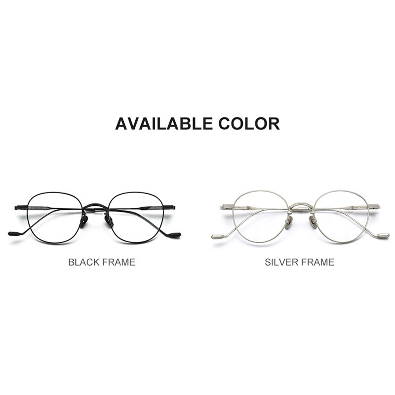 HEPIDEM Legierung Gläser Rahmen Frauen Neue Koreanische Männer Brillen Runde Metall Brille Klar Brillen Rahmen 5022