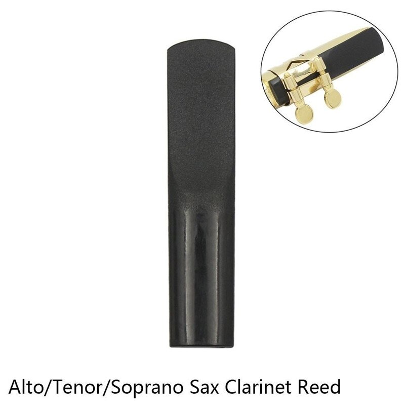 Resin Plastic Sax Saxophone Reed Woodwind Instrument Parts Accessories for Clarinet/Soprano/Alto/Tenor Saxophone