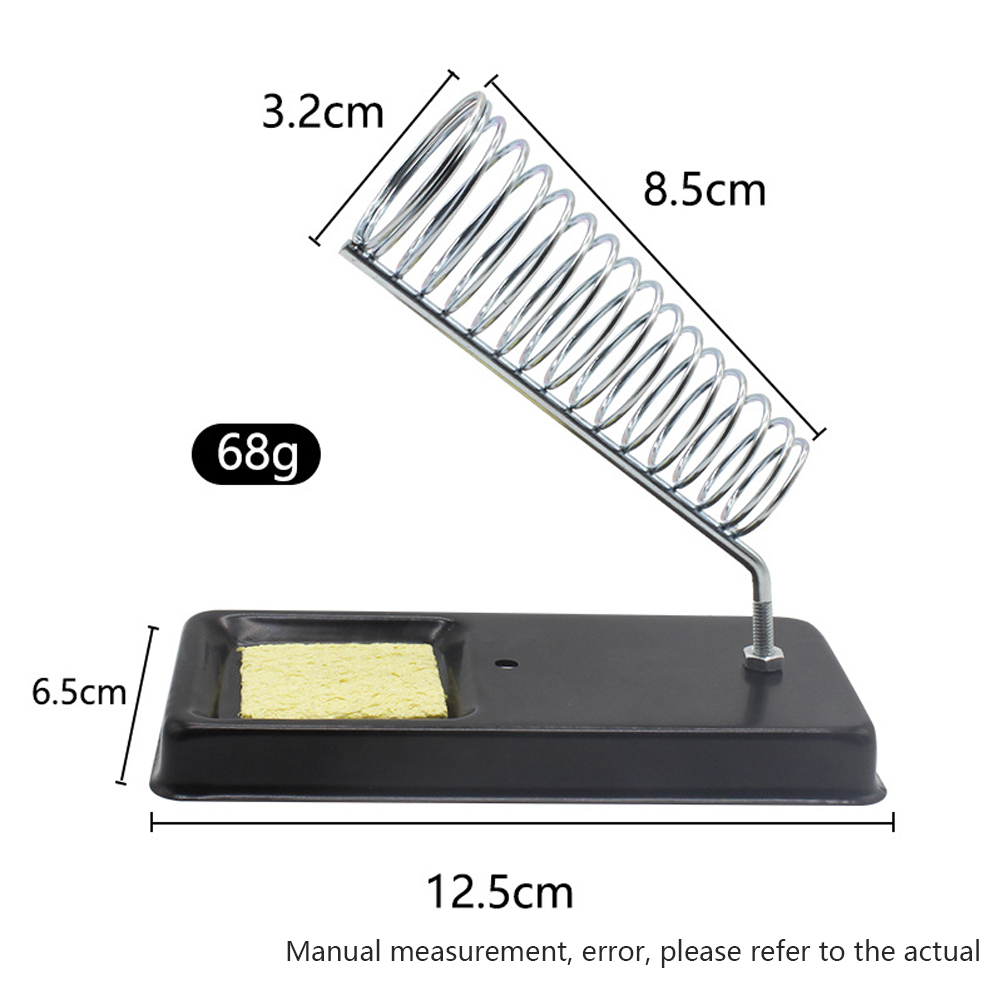 Metal Soldering Iron Stand Multifunctional Soldering Station Tin Wire Stand Sponge Stand Tool Accessories