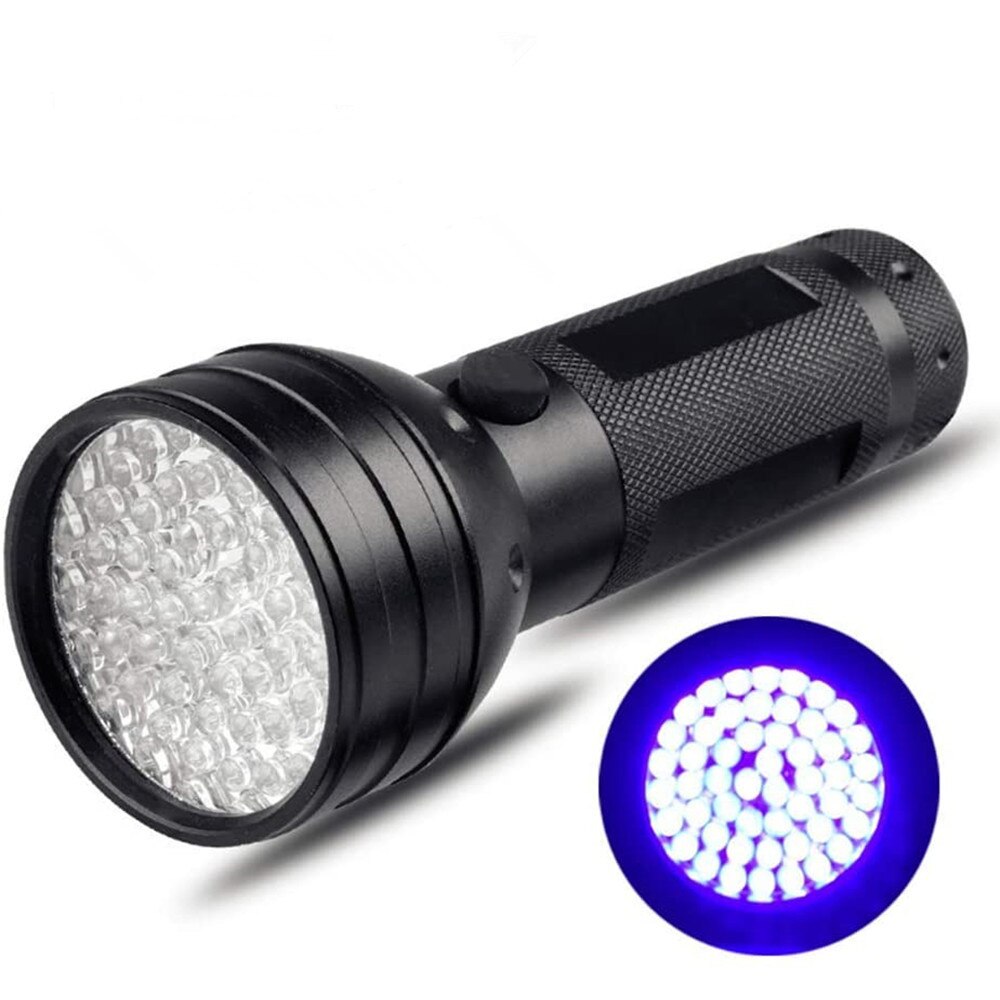 UV Flashlight Germicidal Disinfection Lamp UVC Light Health 395nm Energy Conservation