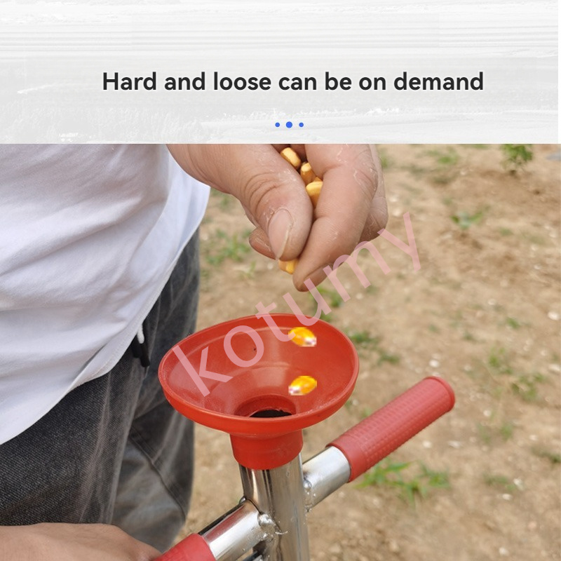 Agricultural Fertilizer Applicator Corn Fertilizer Spreader Manual Fertilizer Tool Top Dressing Machine Seed On-demand with Back