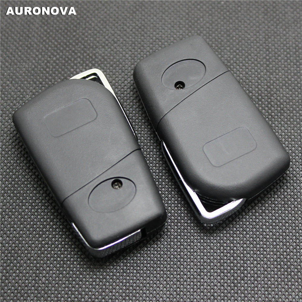 AURONOVA Upgrade Flip Folding Key Shell voor JAC Tojoy RS J3 J6 2 Knoppen Gewijzigd Afstandsbediening Autosleutel Geval