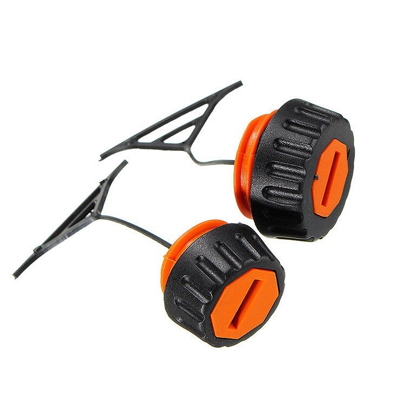 -gas tanklock & oljelock kit passande för stihl motorsåg 020 021 023 024 025 026 028 034