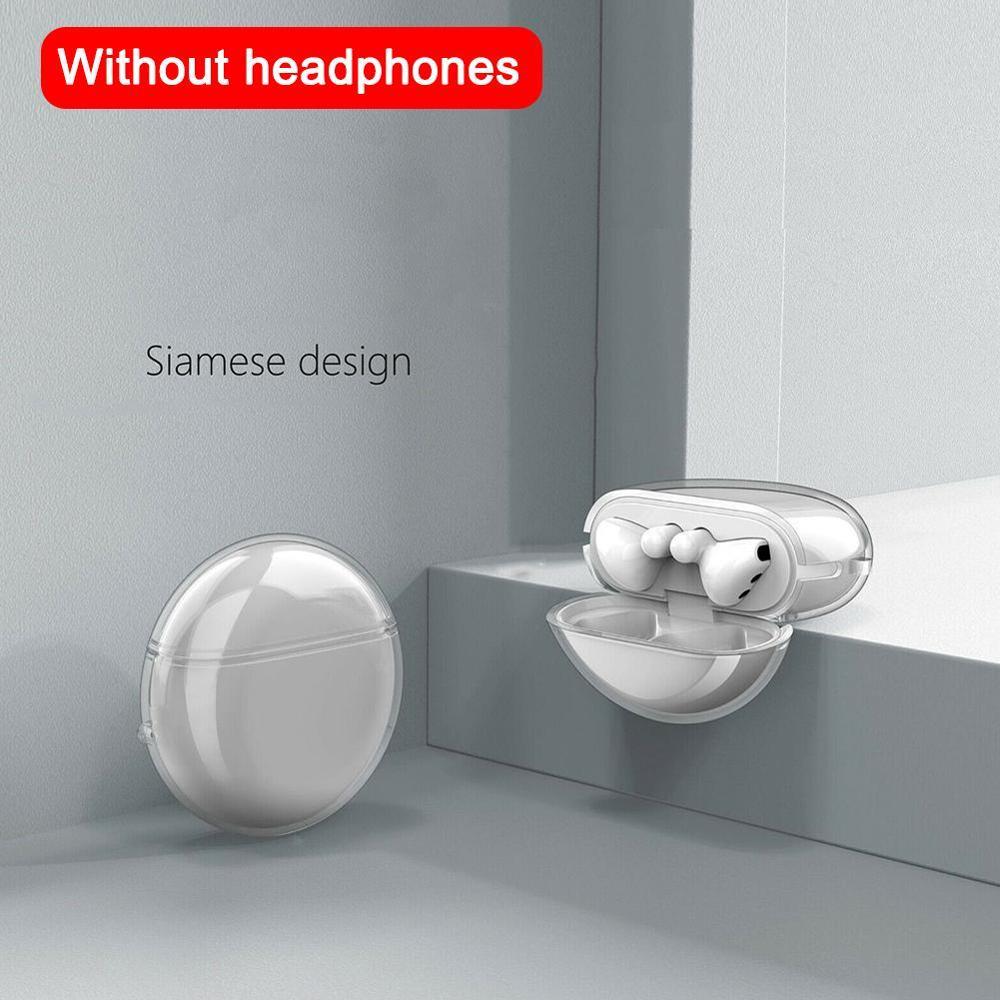 Hoesje voor huawei freebuds 3 oordopjes schokbestendig airbag bumperhoesje doorzichtig haakje voor honor flypods freebuds 2 pro hoesje