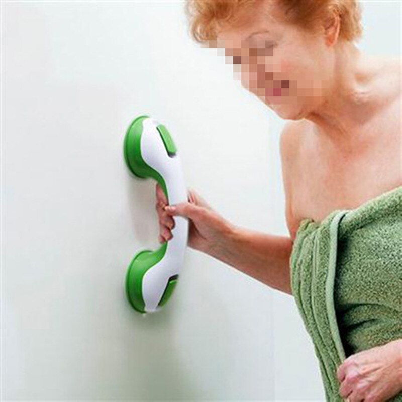 Barrière Gratis Leuning Veiligheid Non-Slip Bad Douche Wc Grab Rail Bars Voor Ouderen Uitschakelen Helper Glazen Deur Zuig cup Handvat
