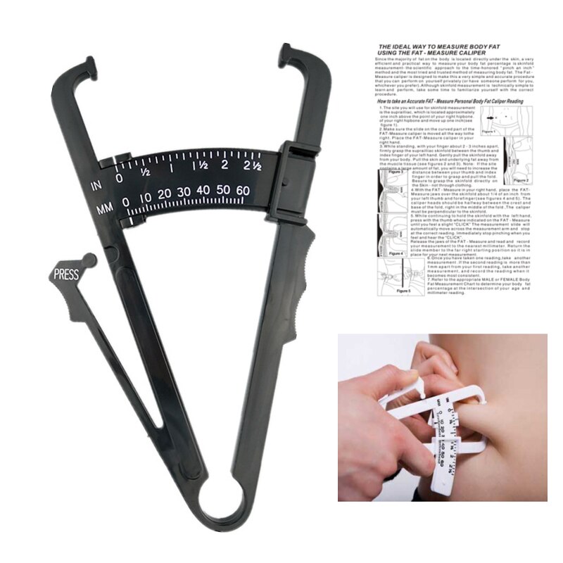Health Care Skinfold Body Fat Caliper Body Fat Tes... – Grandado
