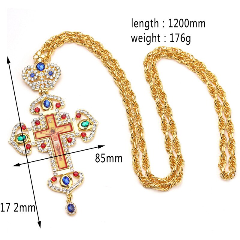 Croix d&#39;ornement gothique, croix pectorale, pour les religieuses, église, décoration