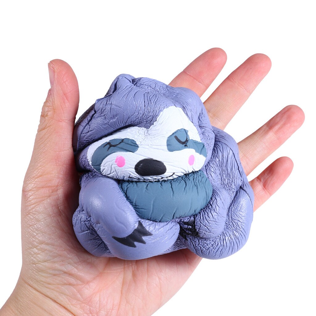 Skuishy Animales Kawaii Anti-stress Sloth Slow Rising Squeeze Relieve Anti-stress Skuishy Fun Kids Toys Squishy Antistress