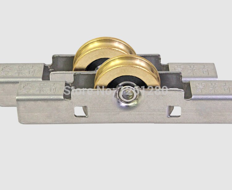 Ventana puerta corredera de rodillos plástico acero polea de ventana aleación de aluminio puertas y ventanas rueda de latón silencioso nylon rodillo hardware