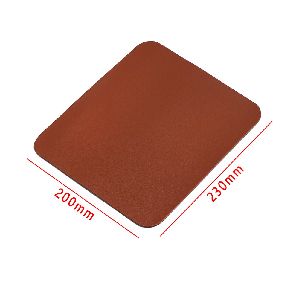 1PC Universal Anti-slip Mouse Pad Leather Gaming Mice Mat Desk Cushion Comfortable For Laptop PC MacBook