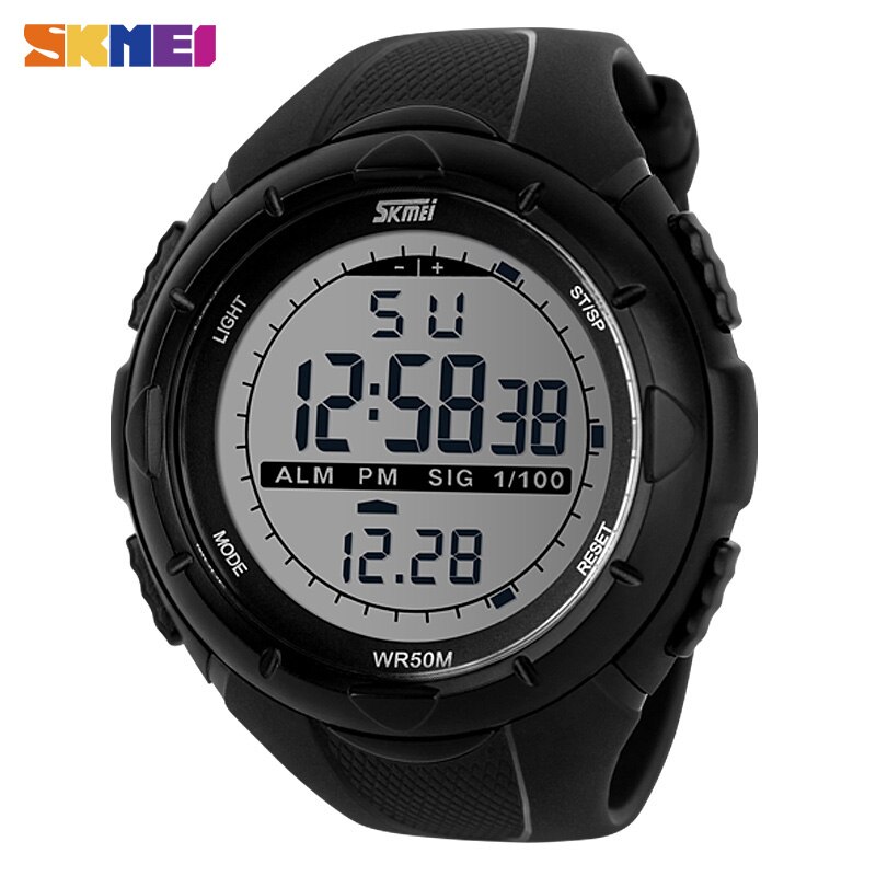 Skmei Outdoor Sport Elektronische Horloges Chrono Shock Resistant Horloges Heren Waterdichte Digitale Alarm Mannen Klok Mannelijke 1025: Default Title