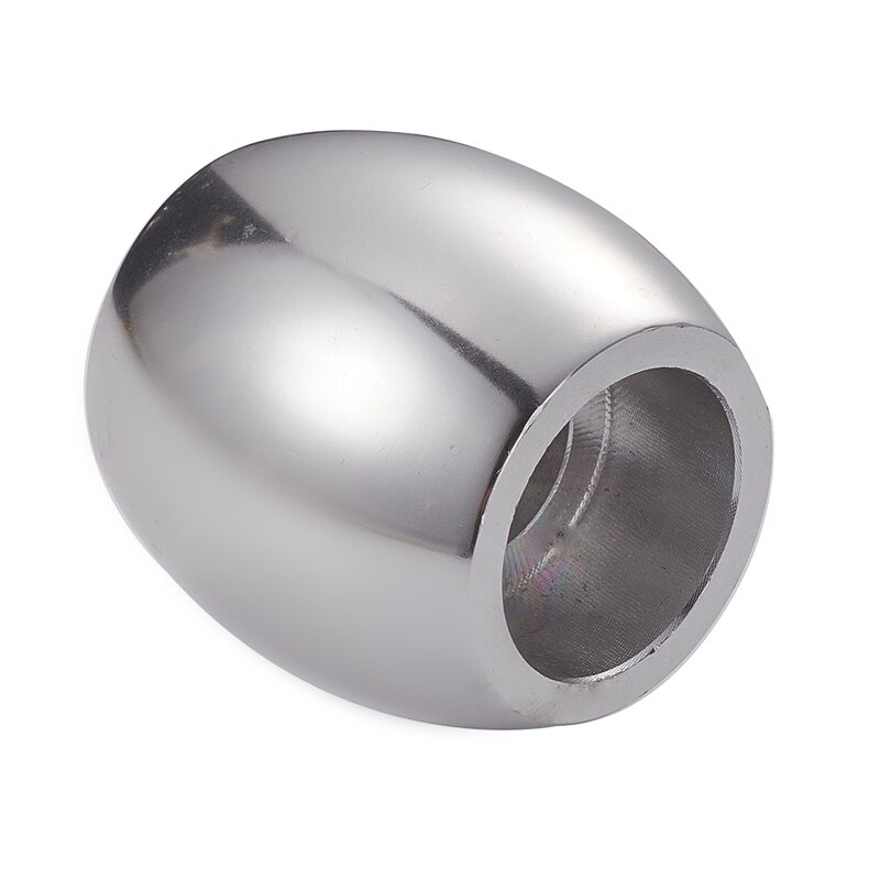 Auto Car 5/6 Speed Manual Lift Up Reverse Gear Shift Knob Aluminum Gearstick Lever Shifter Heads: Silver