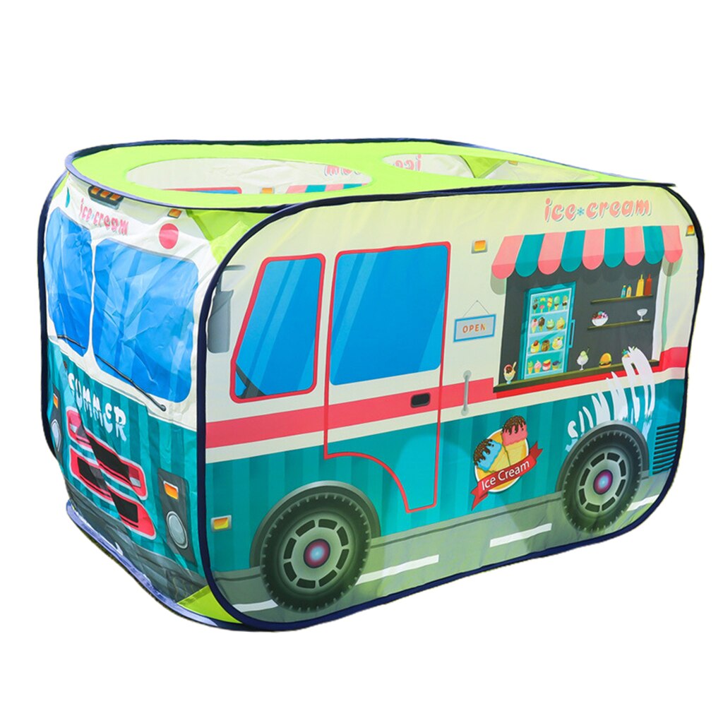 Large Child Play Tent Up Car Tents Garden Lawn Toys: Ice Cream