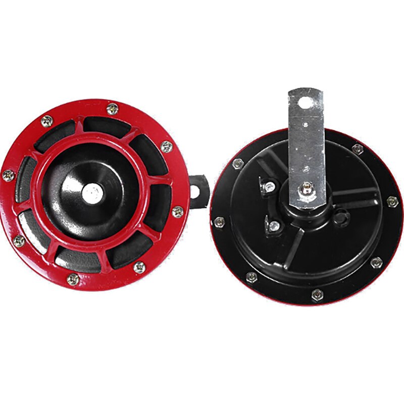 Klaxon universel double ton 12V pour réparation de voiture et camion, klaxon Compact, étanche, pour montage sur Grille électrique, 115db, 2 pièces