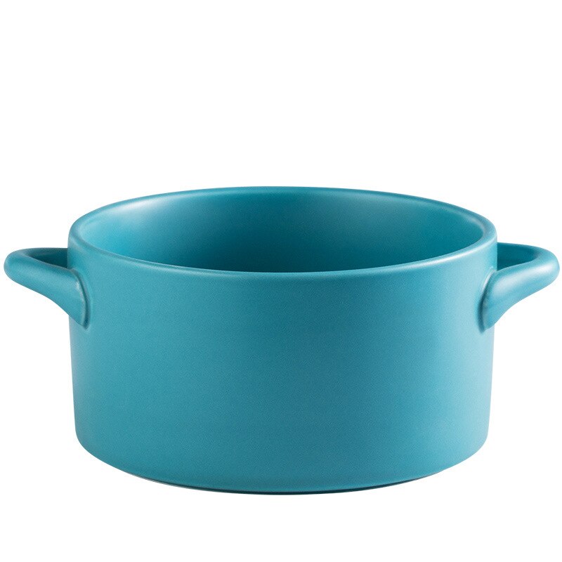 Chinese Stijl Creatieve Keramische Rechte Lichaam Soeppan Eenvoudige Huishoudelijke Soeppan Keuken Hotel Servies Set