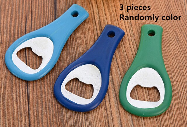 Konco Magnetic Automatic Beer Bottle Opener Stainless Steel Magnet Jar Opener Kitchen Bar Accessoris Wine Can Openers: D