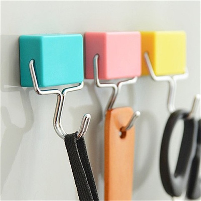 3Pcs Magnet Hook Tools Magnetic Hooks School Locker Hook Refrigerator Hanger Wall Hooks For hanging Hangers Key Hanging