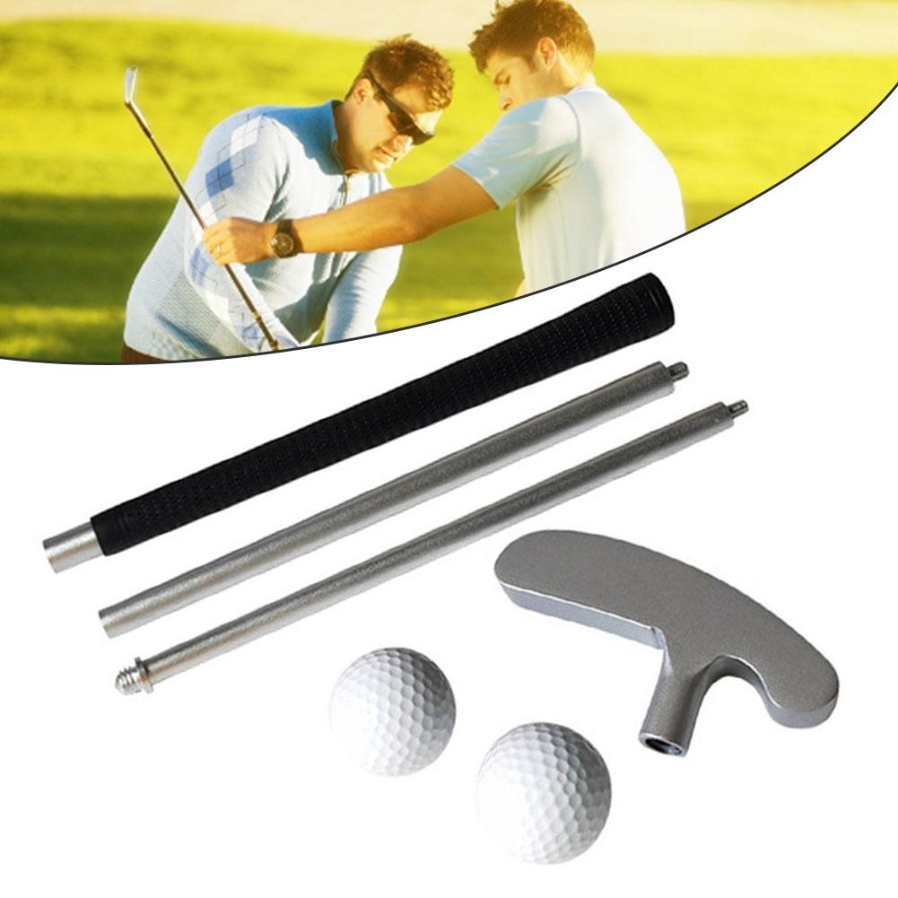 1Set Golf Putter with Premium Grip Two-Way Head Breathable Aluminum Golf Rod for Right or Left Handed Golfers