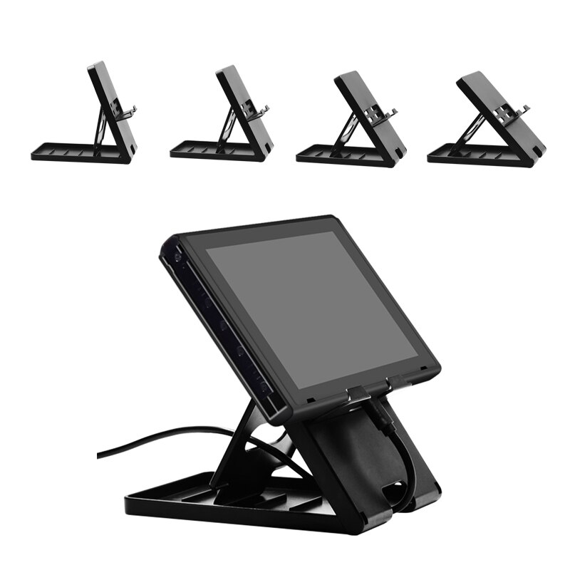 Verstelbare Standaard Houder Base Opvouwbare Playstand Voor Nintendo Switch Console Draagbare Multi-Angle Bracket Compact Game Rack