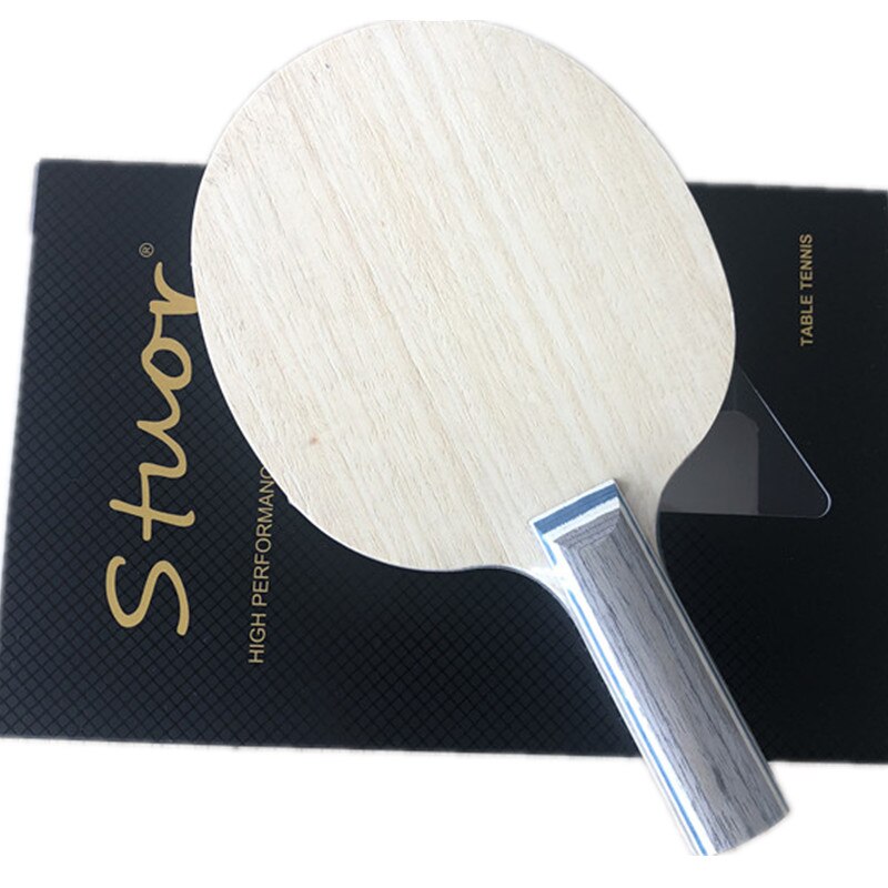 Stuor 7Ply Alc Carbon Fiber Table Tennis Blade ST Grip Ping Pong Racket Blade Table Tennis Accessories table tennis bat