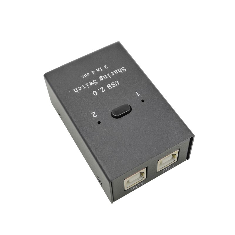 2 In 4 Out USB 2.0 Printer Switch Manual Button Separator Computer Mouse Keyboard U Disk Sharing Equipment USB PRINTER SWITCH